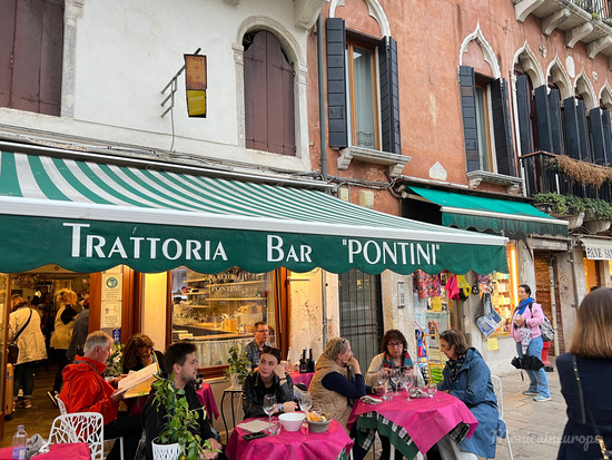 威尼斯美食-Trattoria Bar Pontini-外觀